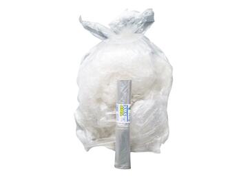 SACCO IMMONDIZIA PER RACCOLTA DIFFERENZIATA IN ROTOLO 70X110 PEZZI 10 GR.420 L.110 NEUTRO TRASPARENTE PER VEDERNE IL CONTENUTO.   Alessandrelli Business Solutions