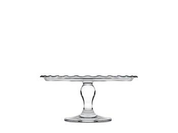 PETITE PATISSERIE ALZATA PORTADOLCE VETRO CM 26 PEZZI 1   Alessandrelli Business Solutions