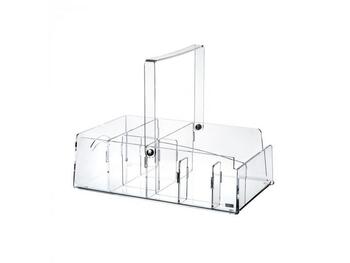 VASSOIETTO CON MANICO LIKE WATER   Alessandrelli Business Solutions