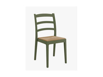 REA SEDIA VERDE OLIVA FONDO BEIGE   Alessandrelli Business Solutions