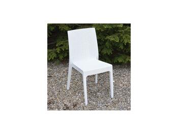 SELENE SEDIA SIMIL RATTAN BIANCA   Alessandrelli Business Solutions