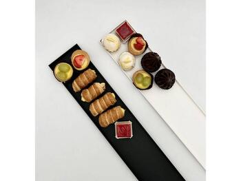 VASS.PASTICCERIA VETRINA 50X10X1 NE   Alessandrelli Business Solutions