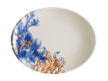 AQUELIS 2 MOOVE PIATTO OVALE PORCELLANA CM 36 X 28   Alessandrelli Business Solutions