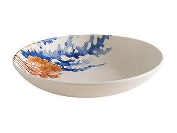 AQUELIS 3 BLOOM PIATTO FONDO PORCELLANA CM 23 CL 100   Alessandrelli Business Solutions