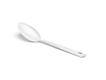 CUCCHIAIO FERRO SMALTATO BIANCO 30   Alessandrelli Business Solutions