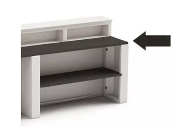 RIPIANO BANCONE MARVY 150 ANTRACITE   Alessandrelli Business Solutions