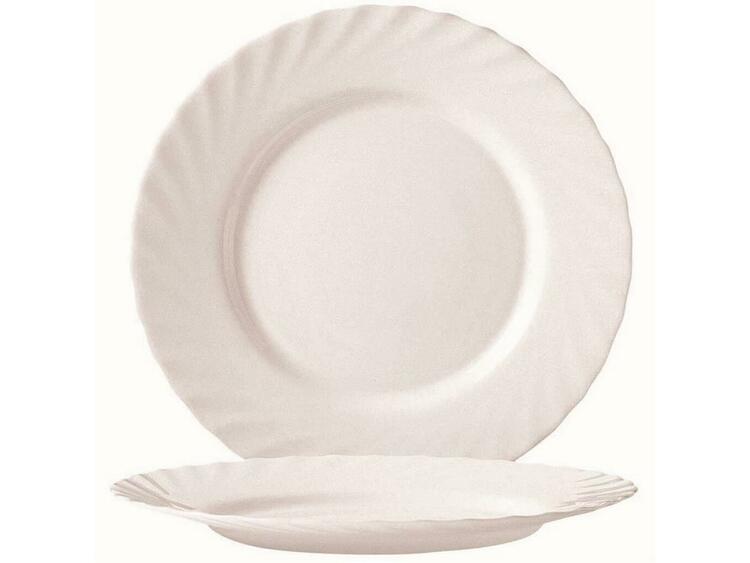 TRIANON PIATTO FRUTTA AVORIO CM 19,5 PEZZI 1