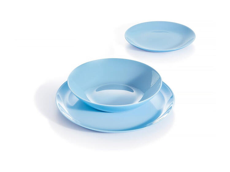 NOVA AQUITANIA PIATTO DESSERT TURCHESE CM 15,5 PEZZI 1 