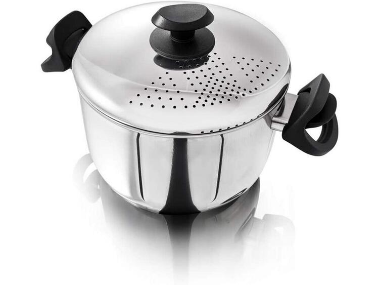 EASY PASTA POT ACCIAIO INOX 18/10 24 CM 5,5 L 