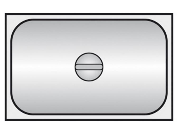 GASTRON.COP.INOX GN 2/3 355X325 