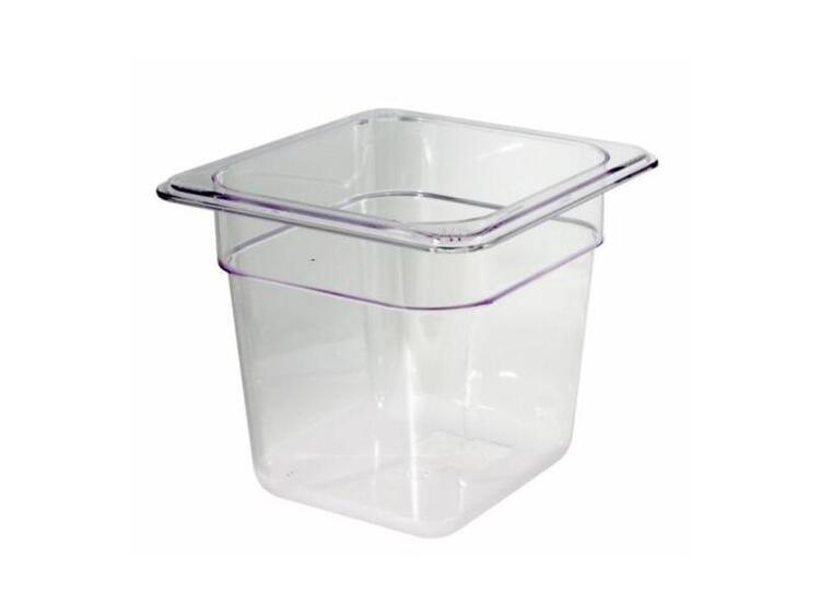 GASTRONORM BACINELLA POLICARBONATO GN 1/9 H.6,5