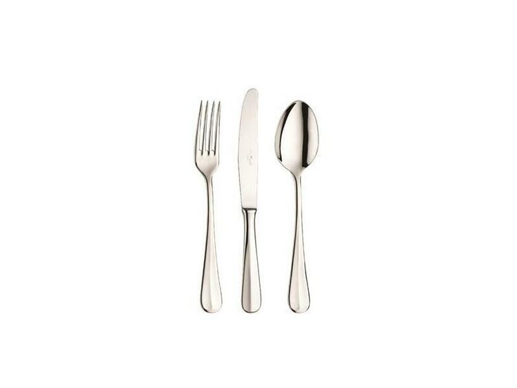BAGUETTE 3,0 MM CUCCHIAINO MOKA ACCIAIO INOX 18/10 11,8 CM 