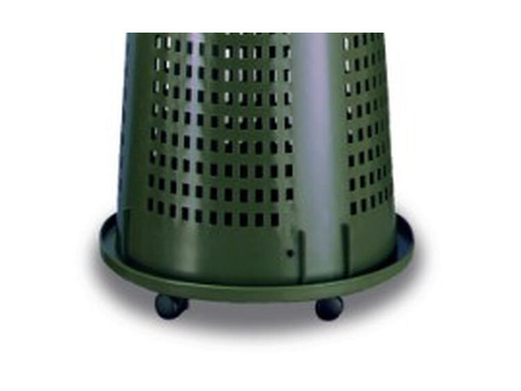 BASE PL. CON RUOTE  X TRESPOLO ZE 