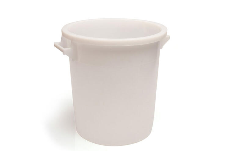 BIDONE INDUSTRIALE BIANCO L.35 SENZA COPERCHIO