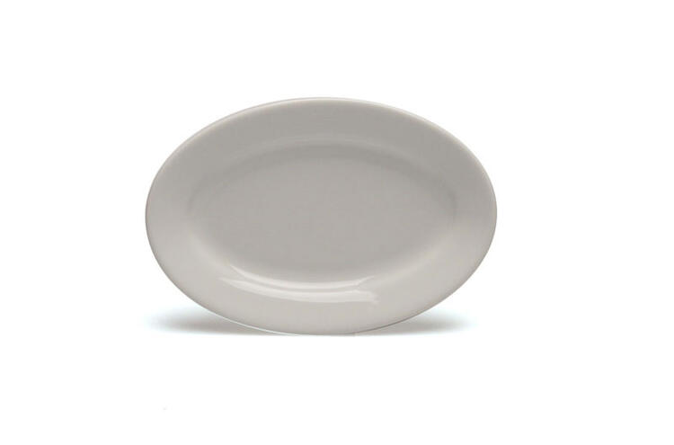 ALBERGO PIATTO OVALE 23 BIANCO