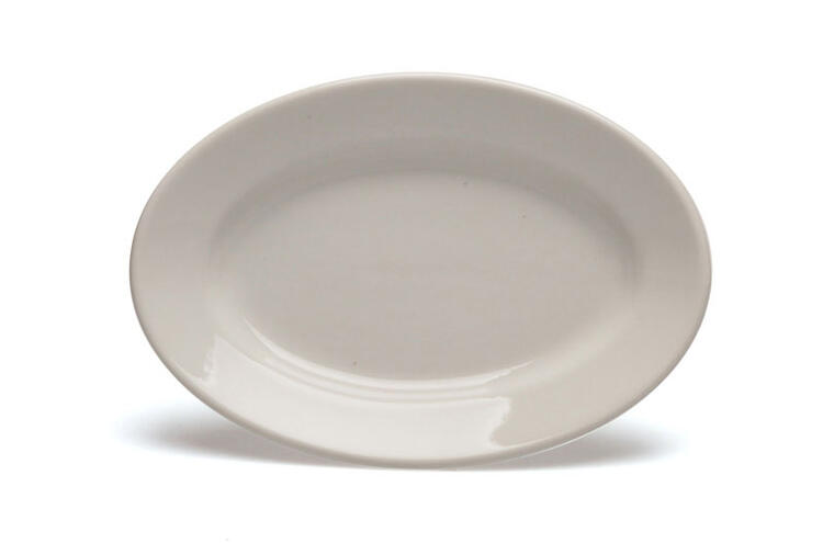 ALBERGO PIATTO OVALE 31/32 BIANCO