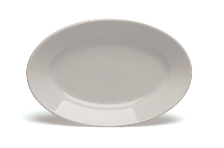 ALBERGO PIATTO OVALE 34 BIANCO
