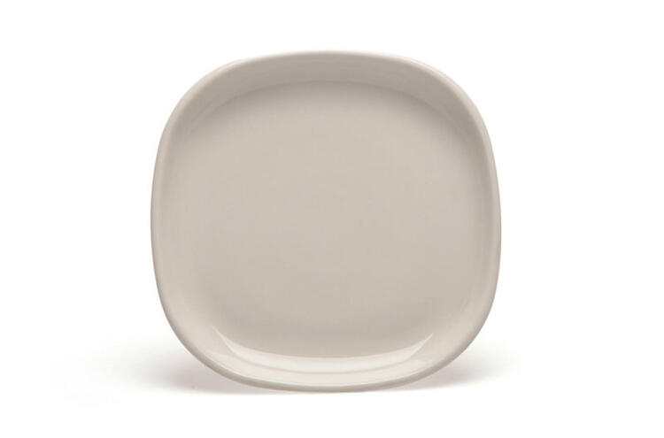 CAPRI PIATTO QUADRO 25X25 BIANCO