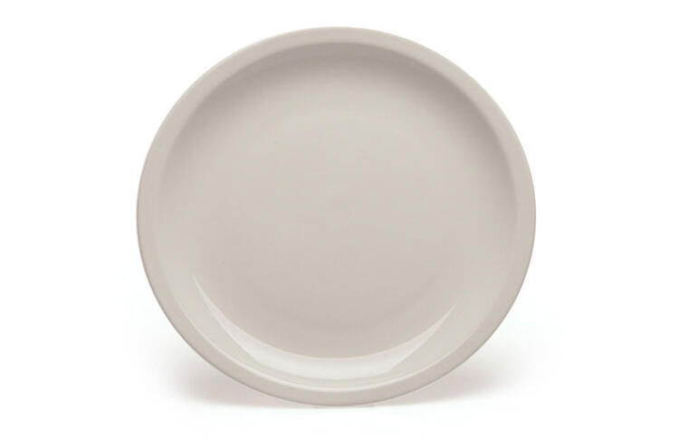 CAPRI PIATTO PIANO 26 BIANCO