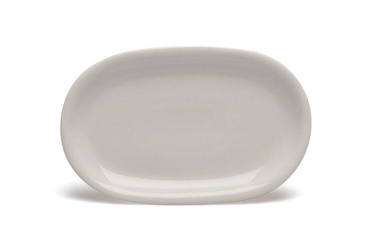 CAPRI PIATTO OVALE 28 BIANCO