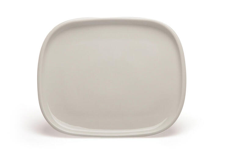 CAPRI PIATTO RETTANGOLARE 31X26 BIANCO