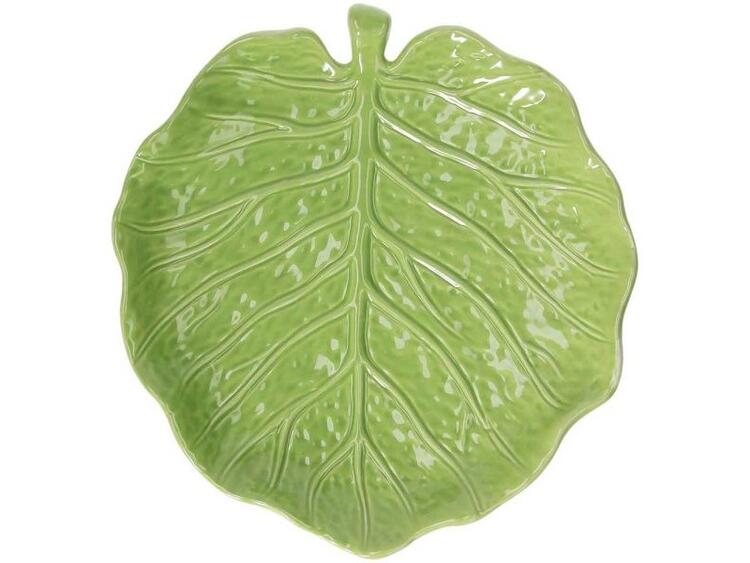 RELIEF PIATTO FONDO FOGLIA 23X21X3 