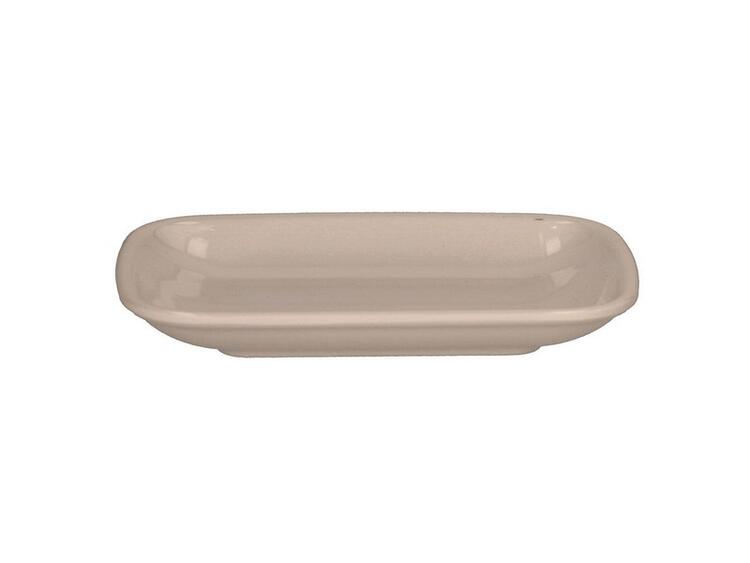 PIATTINO RETTANGOLARE PIANO 13,3 X 9 X H 1,8 COLOR SABBIA IN MELAMINA TOGNANA PROFESSIONAL 