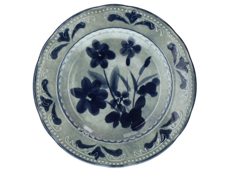 V.WIENNA GRAY FLOWERS P.PANE 16 