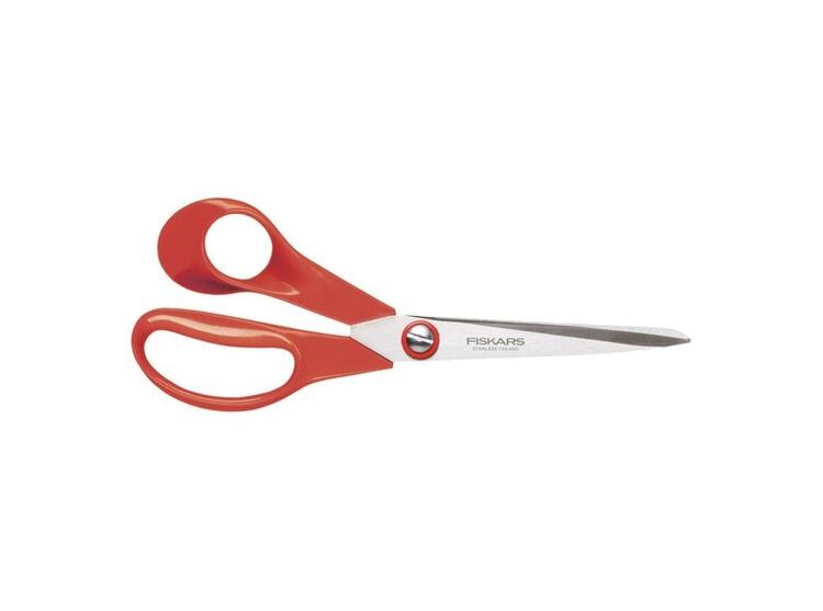 FORBICI MULTIUSO MANCINI ACCIAIO IMPUGNATURA ARANCIONE 1,8X8,6X21,1 CM 