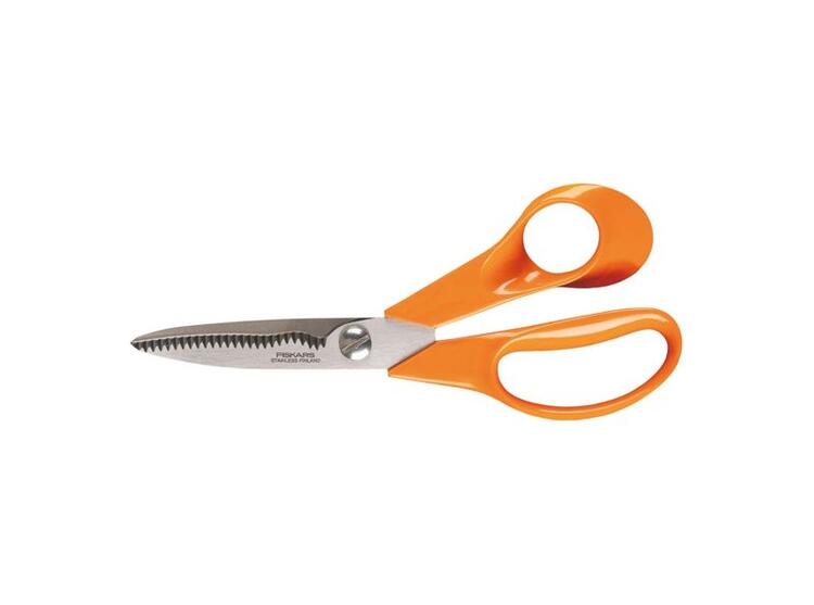 FORBICI CUCINA ACCIAIO INOX IMPUGNATURA ARANCIONE 1,7X8,5X18 CM 