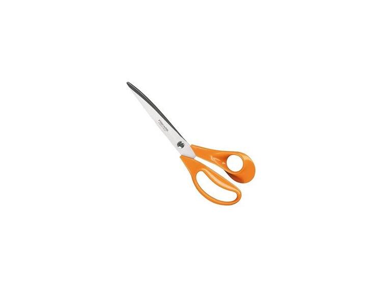 FORBICI SARTO ACCIAIO INOX IMPUGNATURA ARANCIONE 9,4X27X2,1 CM 