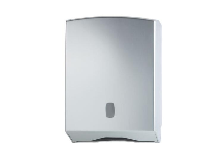 DISTRIBUTORE PER CARTA MANI 500 FOGLI IN PLASTICA  ABS GRIGIO 