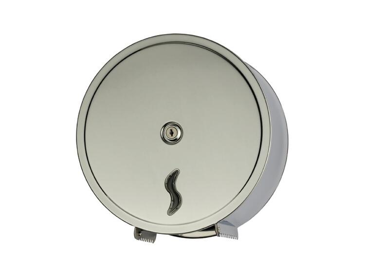 DISTRIBUTORE PER CARTA IGENICA INDUSTRIALE IN ROTOLI DA 200 MT.  IN ACCIAIO INOX 