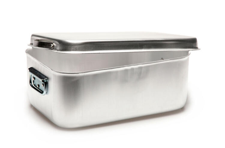 BRASIERA RETTANGOLARECON COPERCHIO COMUNITA' 50 FASA