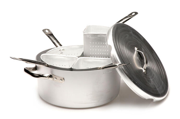 CASSERUOLA 4 COLAPASTA SPICCHI 50 CON COPERCHIO