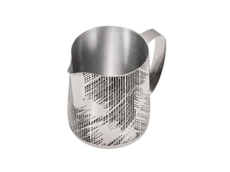 PEN JUG LATTIERA PER CAPPUCCINO IN ACCIAIO INOX 18/10 CON FINITURA ETCHING 60 CL TAZZE 6 