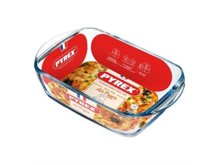 PYREX TEGLIA RETTANGOLARE VETRO BOROSILICATO 1,2 L 23X15X7 CM 