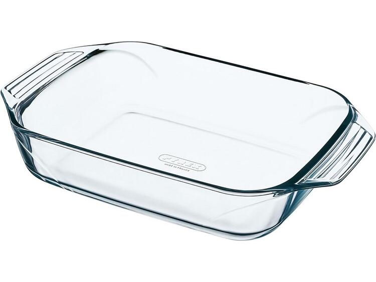 PYREX TEGLIA RETTANGOLARE VETRO BOROSILICATO 3 L 35X23X7 CM 