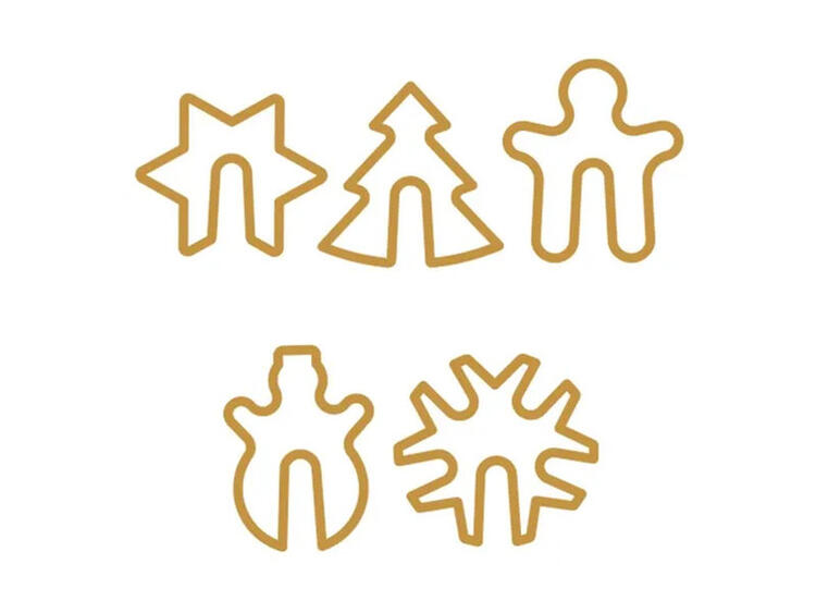 FORMINE PER BISCOTTI DA TAZZA PZ.5 