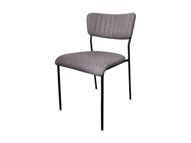 SEDIA TESSUTO GABY TORTORA STRUT.NE 