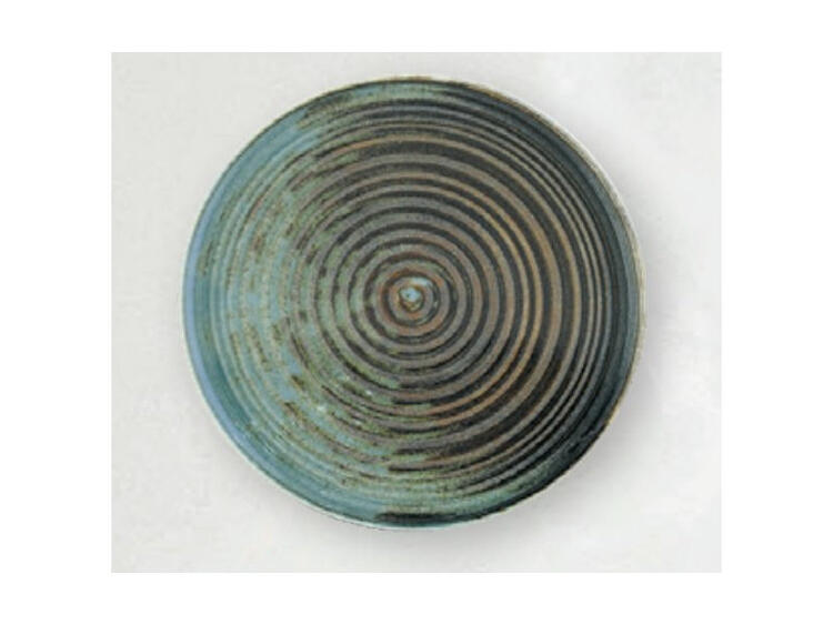 NAPOLI RADIAL PIATTO PORTATA KONOS PORCELLANA DECORATO CM 28 