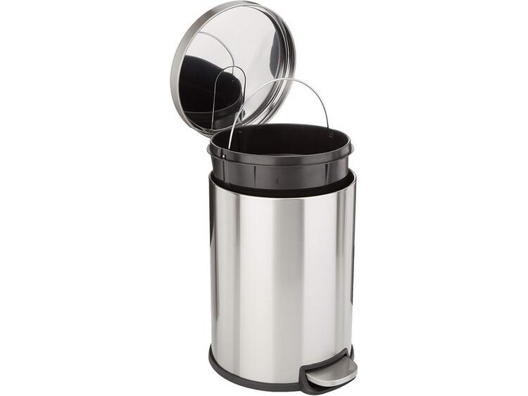 PATTUMIERA PEDALE CILINDRICA L.20 