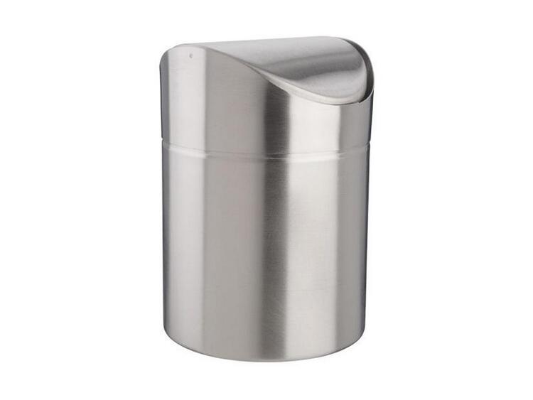 PORTARIFIUTI DA TAVOLA CM.12 ACCIAI 