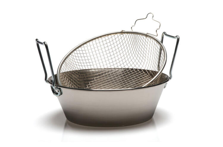 FRIGGITRICE STAR INOX 23 CON CESTELLO