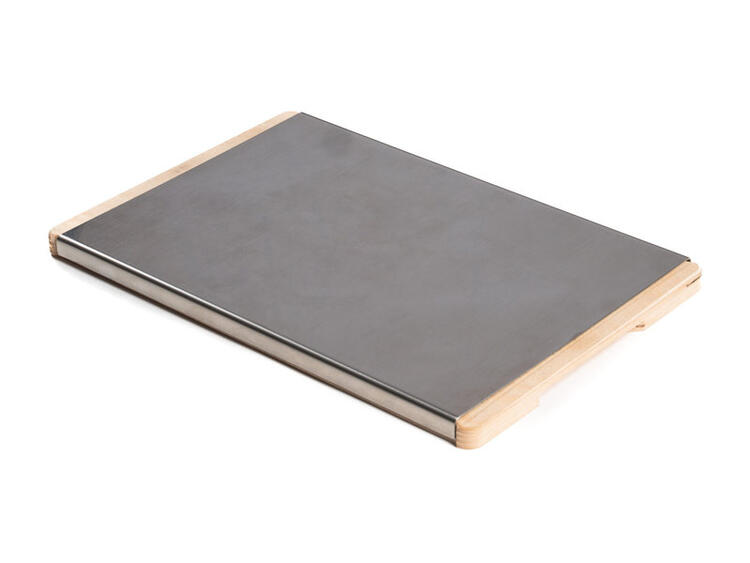 TAGLIERE IN ACCIAIO 30X20 SP.1,2 