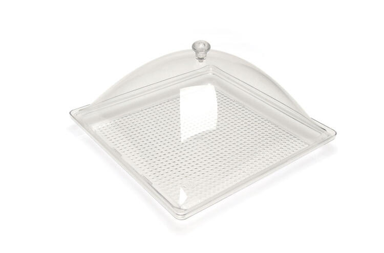 VASSOIO QUADRO CON CAMPANA