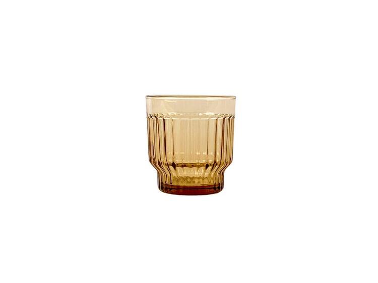 LIMA TUMBLER SET OF 2 AMBER LIGHT 