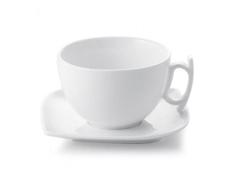 CARLOTTA FLAT TAZZA COLAZIONE CON PIATTO 