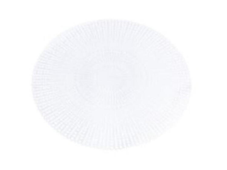 TABLEMAT SET 12 TOVAGLIETTE AMERICANE ROUND CM.40 WHITE 