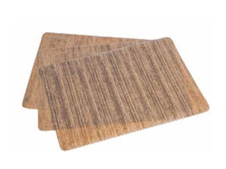 TABLEMAT SET 48 TOVAGLIETTE AMERICANE TNT 40X30 BROWN 